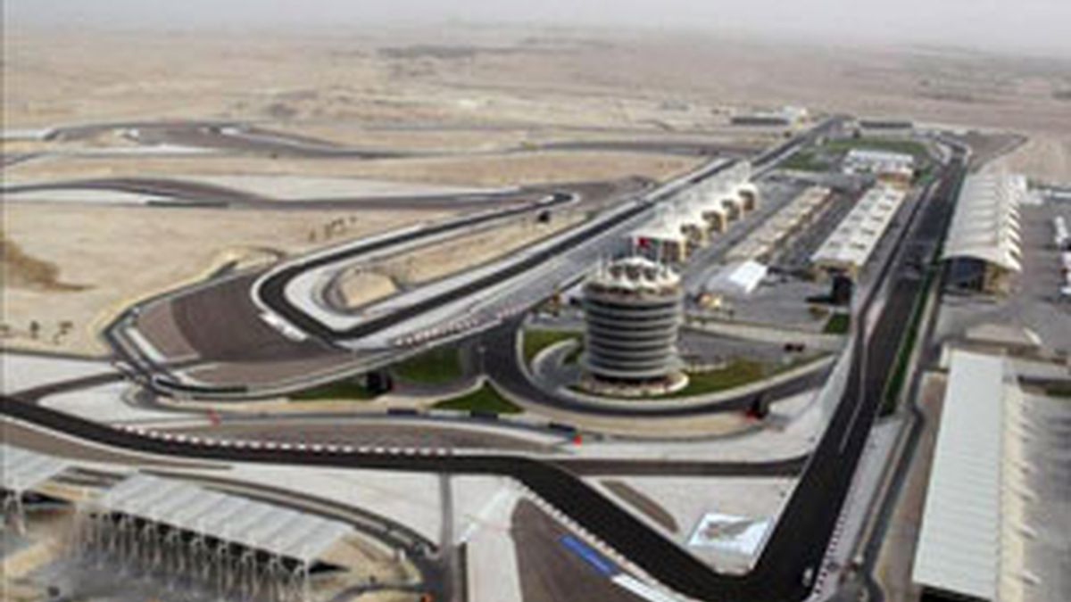 Imagen del circuito Sakhir de Bahrein. Foto: EFE/Archivo