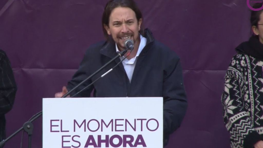 Pablo Iglesias augura la derrota del PP en "el año del cambio"