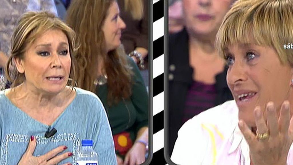 Mila Ximénez y Chelo Gª Cortés se reconcilian tras un enfrentamiento