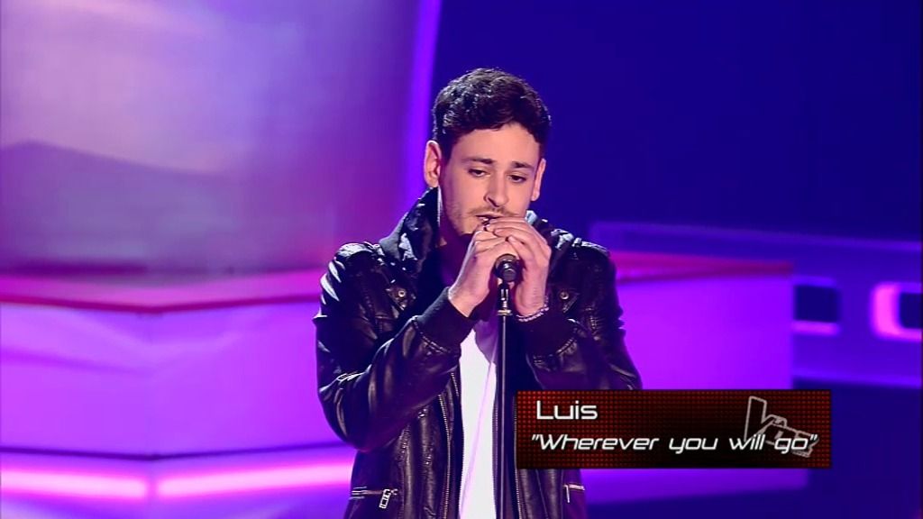 La actuación de Luis: ‘Wherever you will go”, de ‘The Calling’