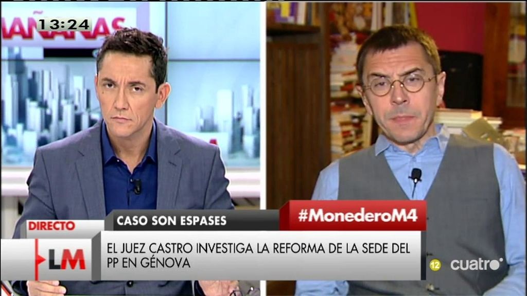 Monedero, sobre el balance de Rajoy: "Nos intentan vender otra vez gato por liebre"