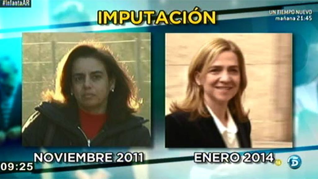 La Infanta Cristina y Ana María Tejeiro, las mujeres del Caso Noos