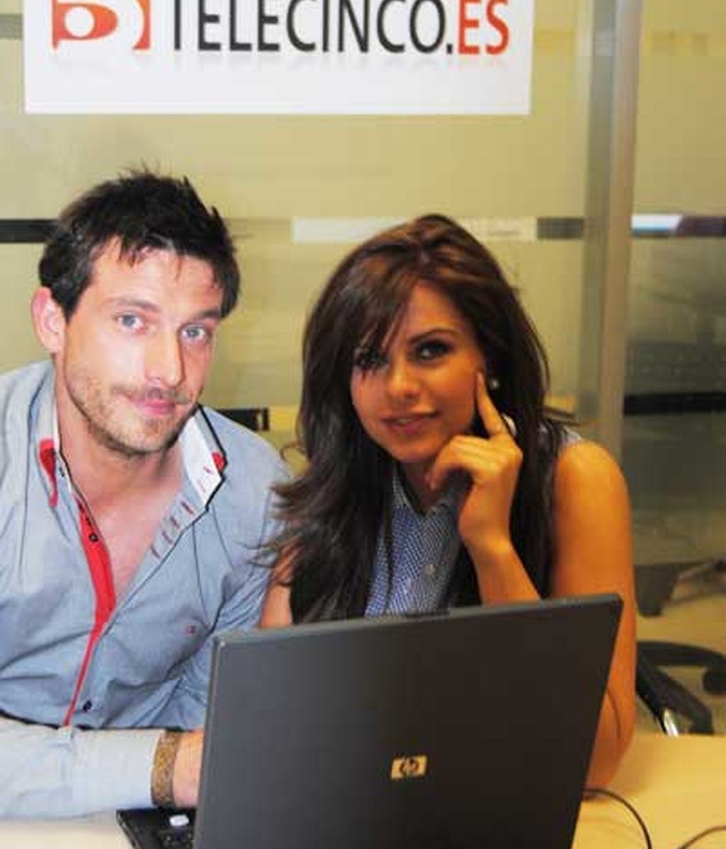 Arantxa y Arturo han visitado telecinco.es
