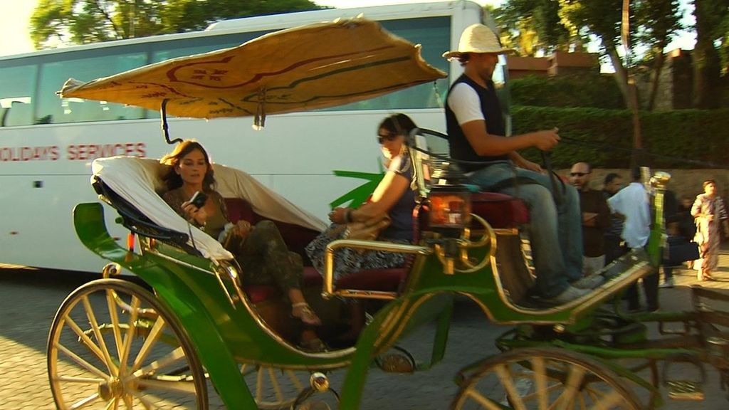 Laura Ponte enamorada de Marrakech