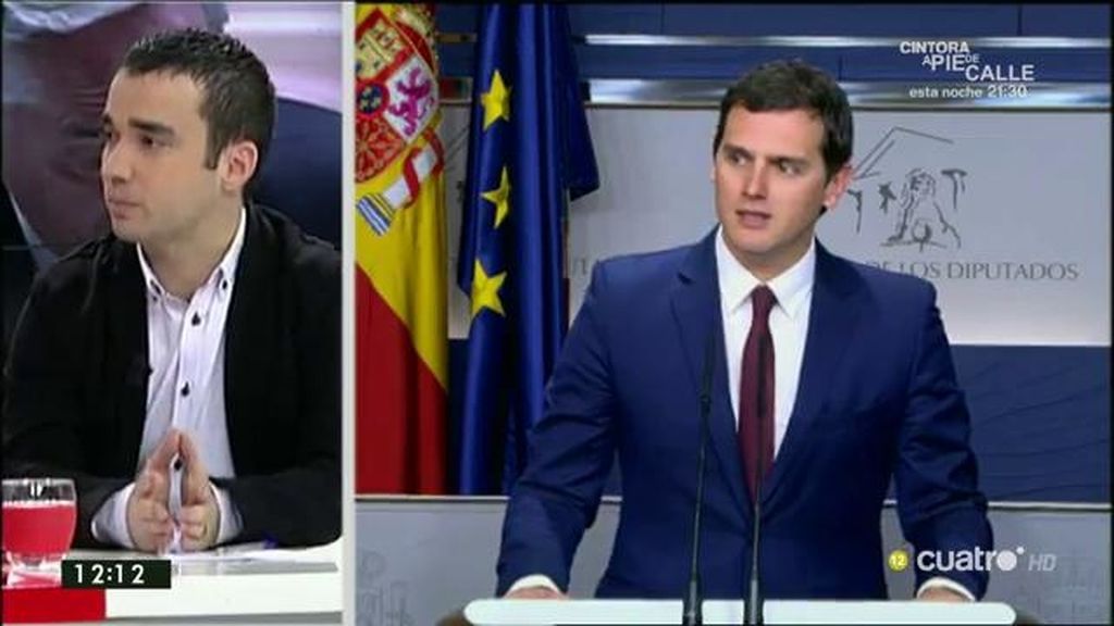 Pablo Yáñez (C’s): “Tanto Rajoy como Iglesias van a tener difícil manejarse en la nueva etapa política de consensos”