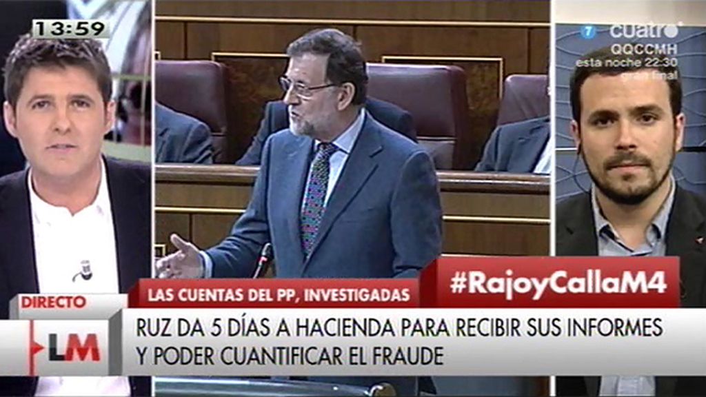A. Garzón: “Han acabado lanzándose unos a otros casos de corrupción pero los ciudadanos no tenemos información”