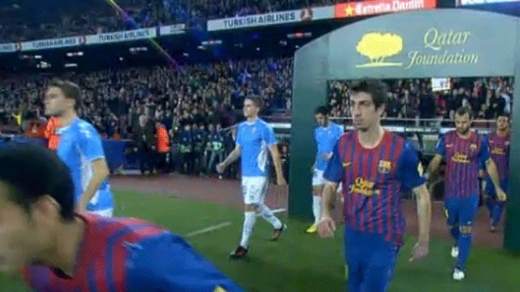 Partido de ida de octavos de la Copa del Rey