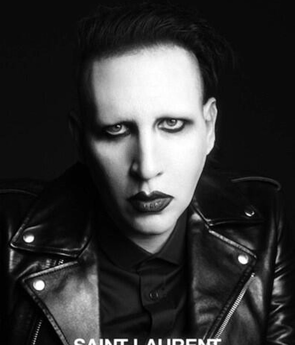 Marilyn Manson, nuevo rostro de Saint Laurent Marilyn Manson, nuevo rostro de Saint Laurent