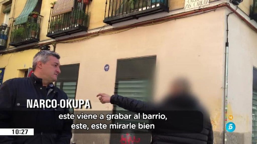 'El Pera' amenazado e increpado por un 'narco - okupa' del barrio de Lavapiés