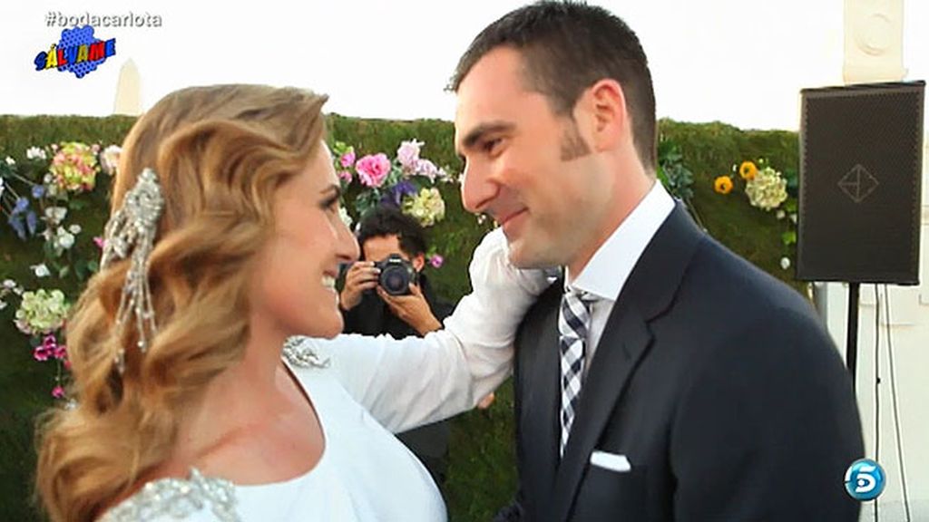 Colaboradores, directores, reporteros... El equipo, al completo en la boda de Carlota