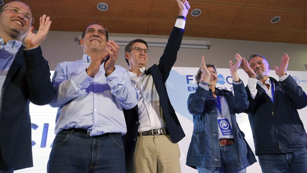 Feijóo mantiene la mayoría absoluta en Galicia con 41 escaños