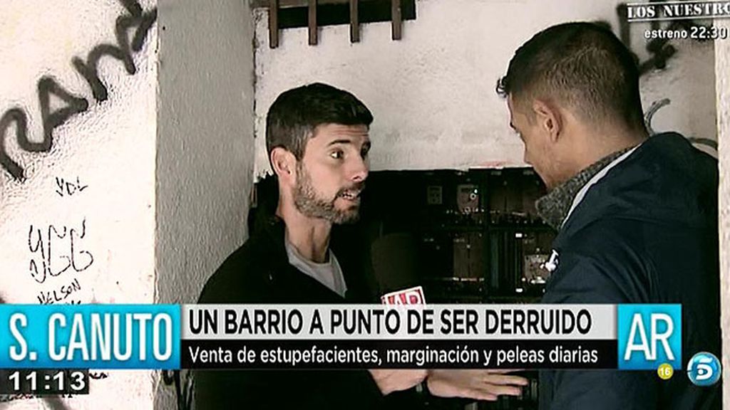 'AR' recorre el degradado barrio de San Canuto, a punto de ser derruido