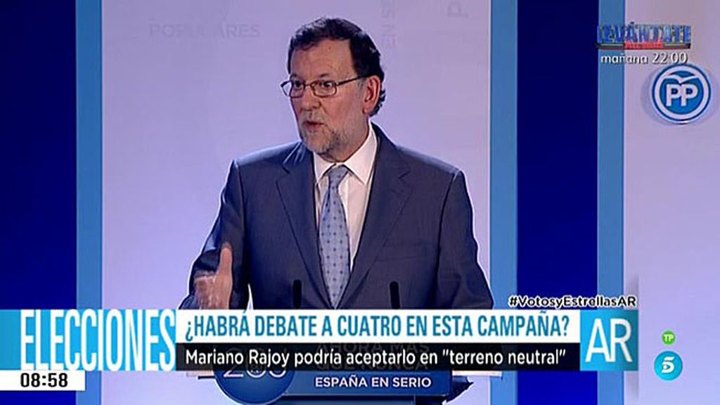 Mariano Rajoy critica a la izquierda: "Esto parece un reality show de baja estampa"