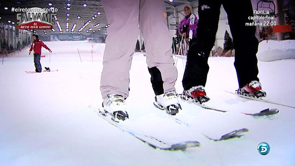 Carmen Bazán se enfada con Melu, lo intenta con la nieve y se relaja con un masaje