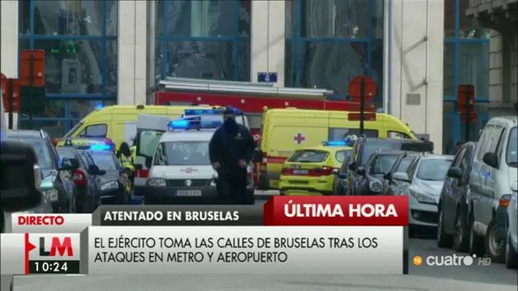 La fiscalía belga confirma un atentado terrorista suicida en el aeropuerto