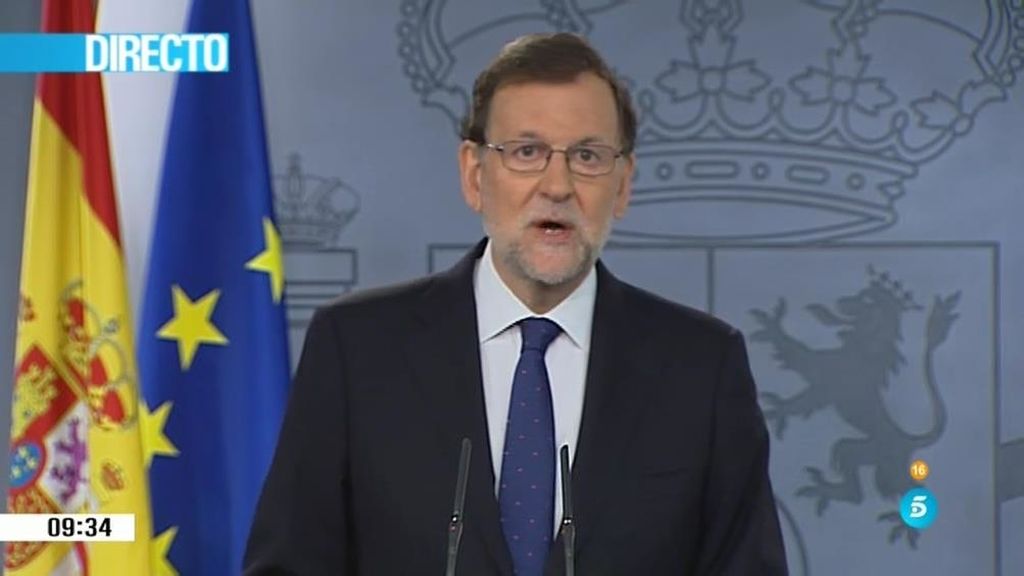Rajoy: "Defenderemos los intereses de España y los de la UE”