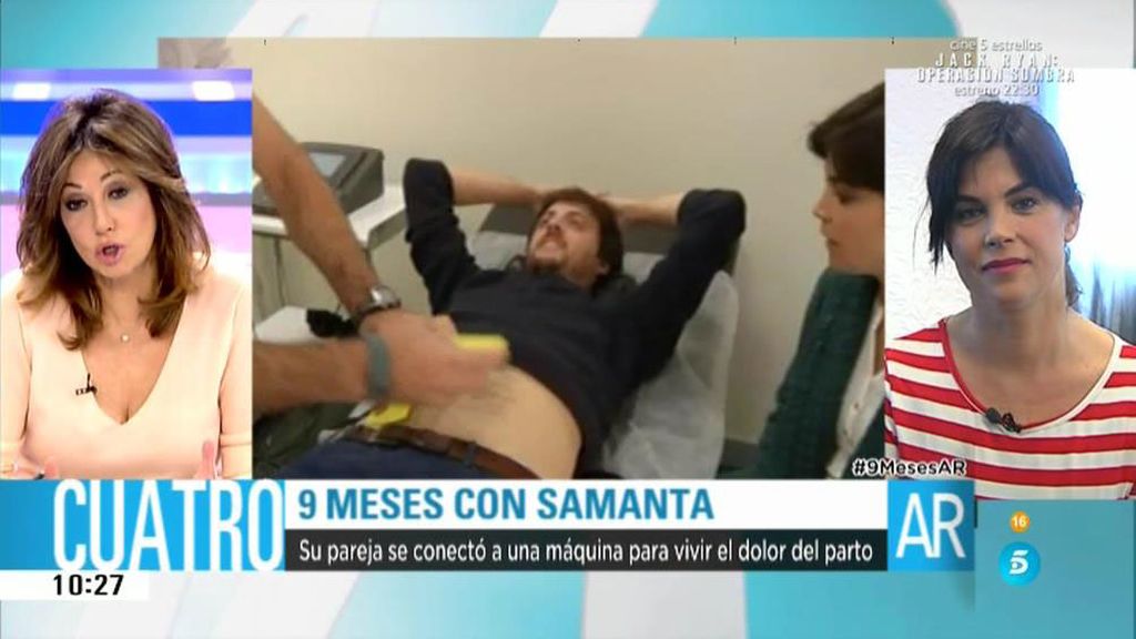 Samanta: "Mis contracciones eran como si tuviera un cactus dentro del vientre"
