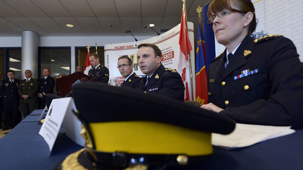 Rueda de prensa en Canadá por la amenaza terrorista contra el tren de Toronto