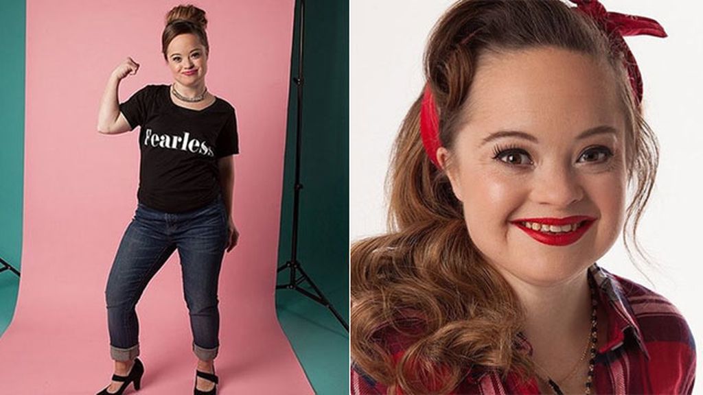 Katie Meade, primera modelo con síndrome de Down que protagoniza una campaña