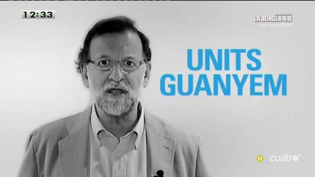 A dos días del 27-S Rajoy y otros miembros del PP hablan en catalán en el último vídeo