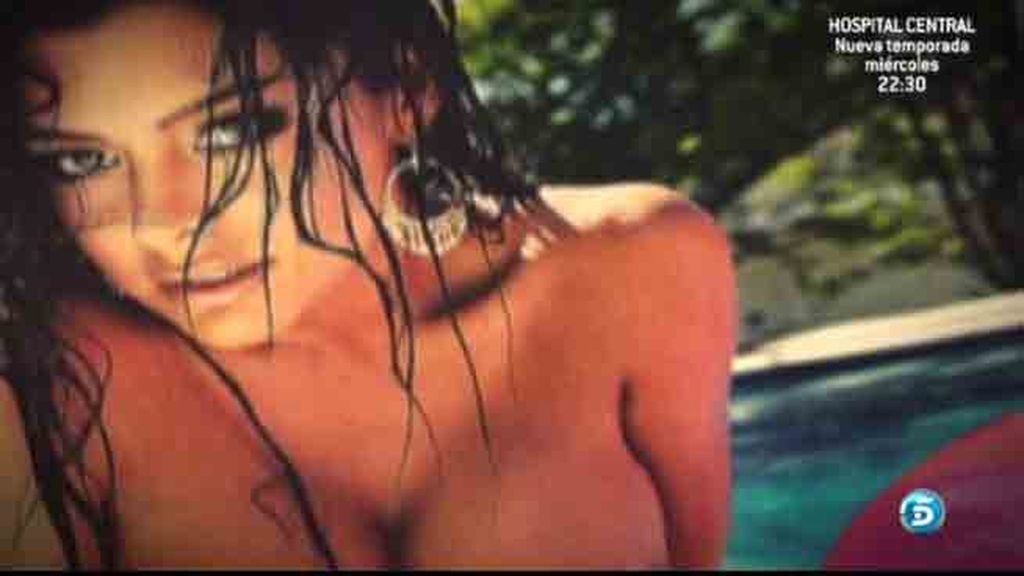 Antes del Mundial, Larissa Riquelme posó ligerita de ropa para la misma revista