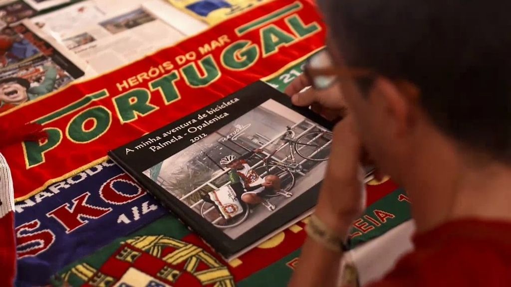 El aficionado luso que no se pierde ningún partido de Portugal… por muy lejos que sea