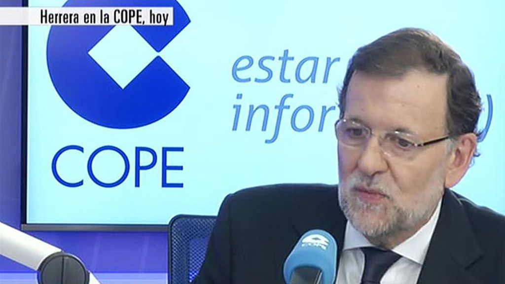 Rajoy: "Las elecciones serán en diciembre"