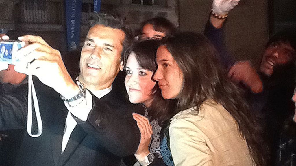 La alfombra 'verde', los coaches, el presentador, los fans...