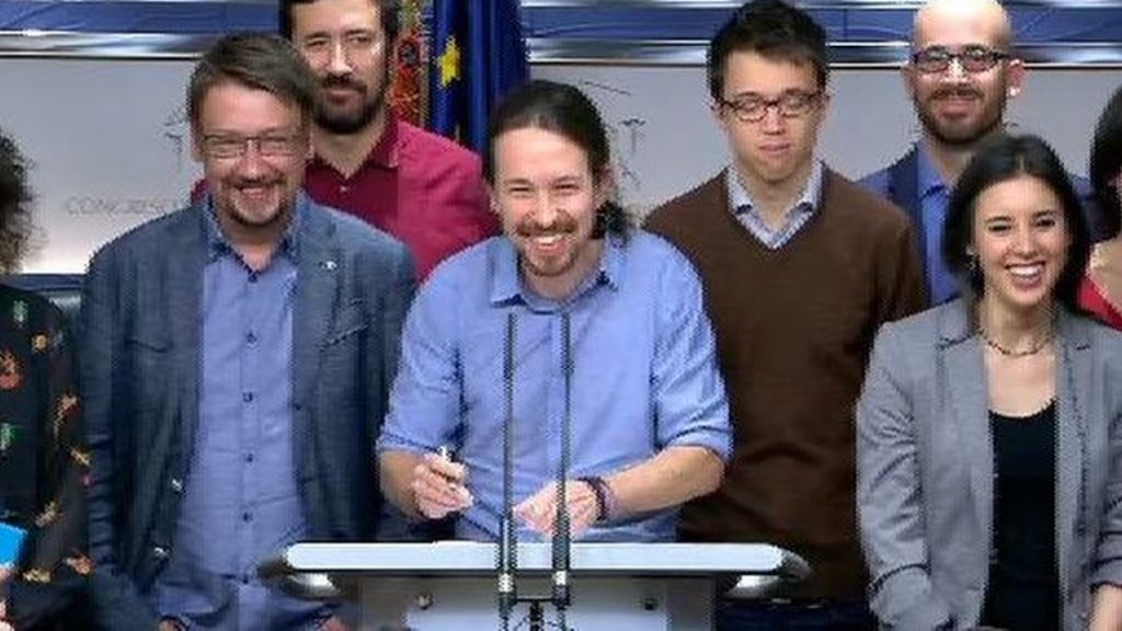 Iglesias, no Rivera: la anécdota de la rueda de prensa de Podemos