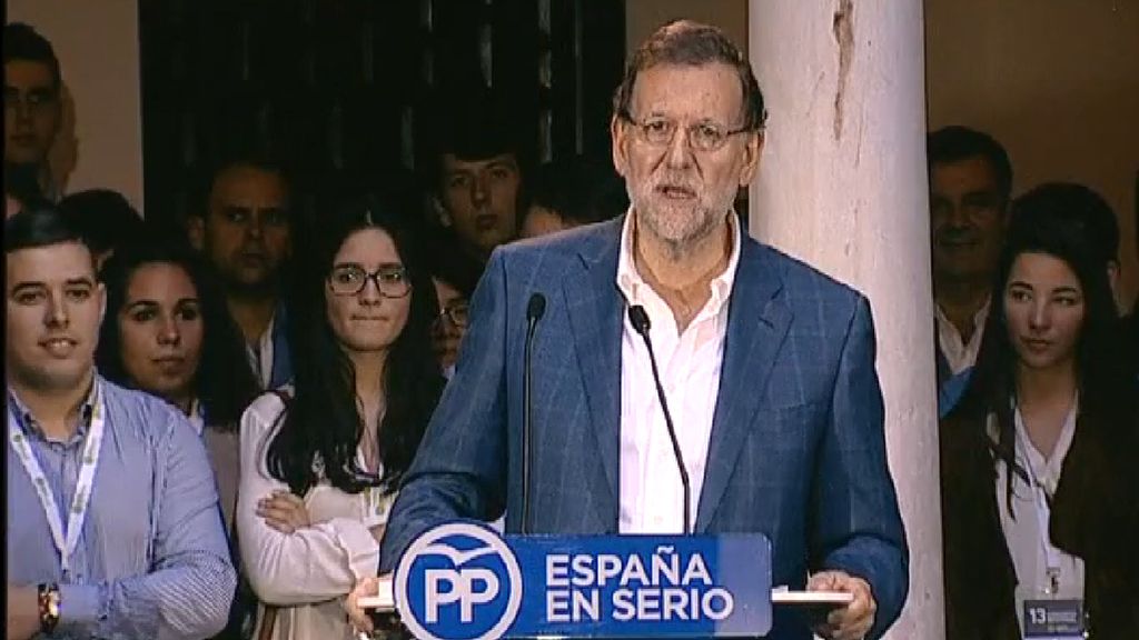 Rajoy asegura que los independentistas catalanes "no van a romper nada"