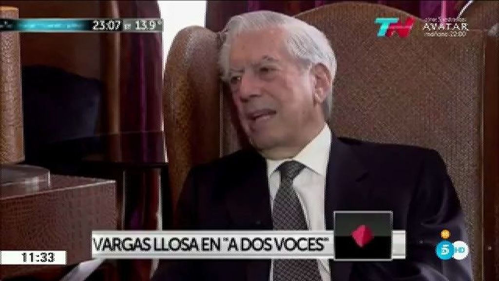 Vargas Llosa: "Estoy muy enamorado"