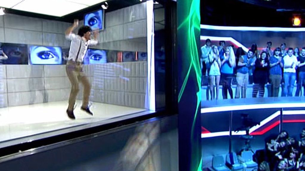 Dani salta, grita y acaba en el suelo tras saber que es finalista