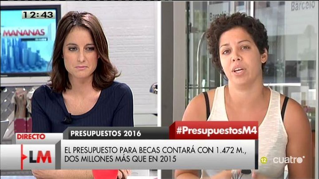 Ana García, a Andrea Levy: "Después de echar a Wert, echaremos al Gobierno del PP"