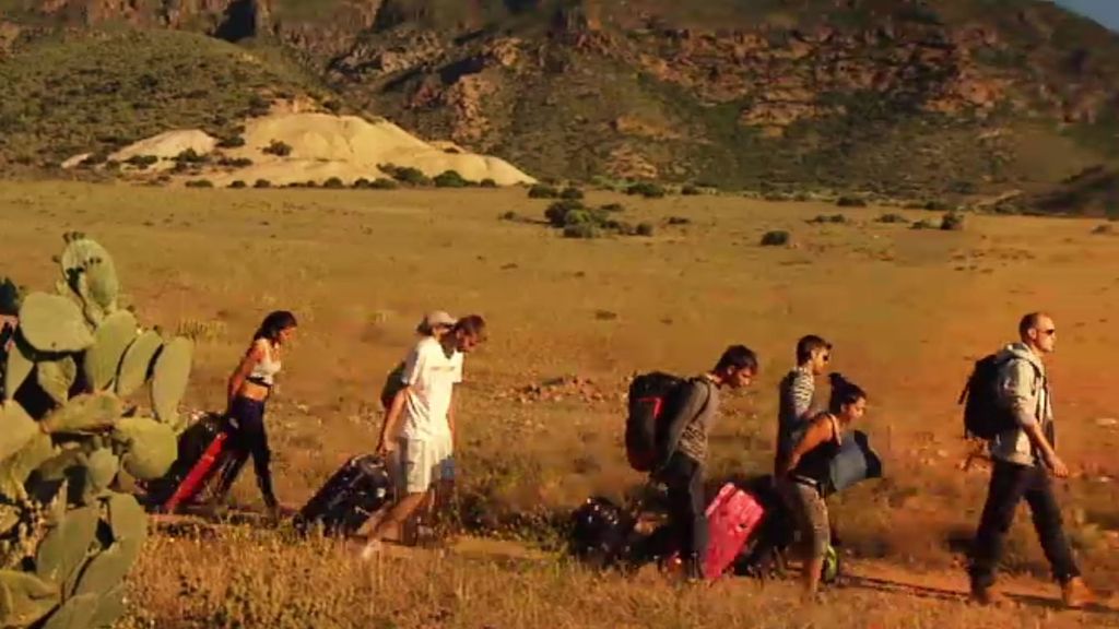 Primer día en el campamento