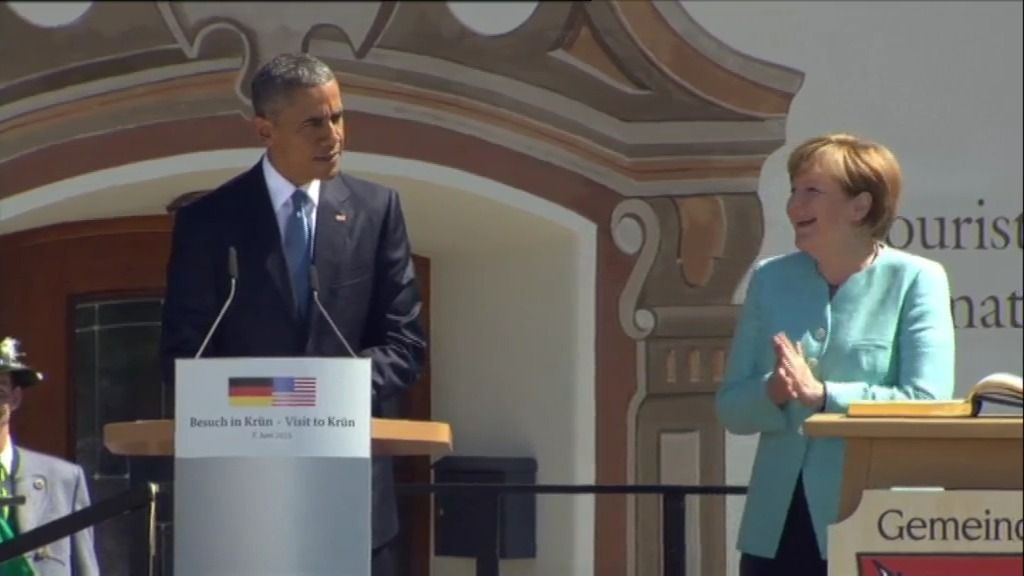 Obama insta al G-7 a hacer frente a la "agresión rusa" en Ucrania