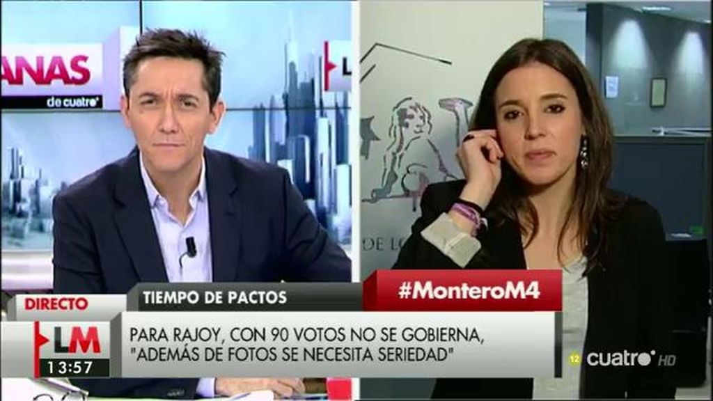 La entrevista completa a Irene Montero