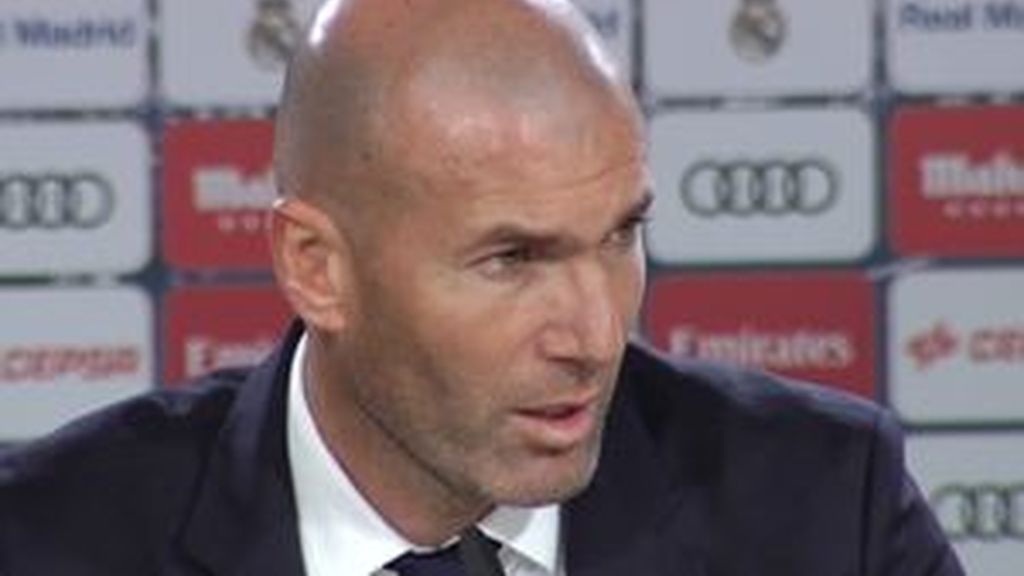 Zidane, contento "como padre y como entrenador"