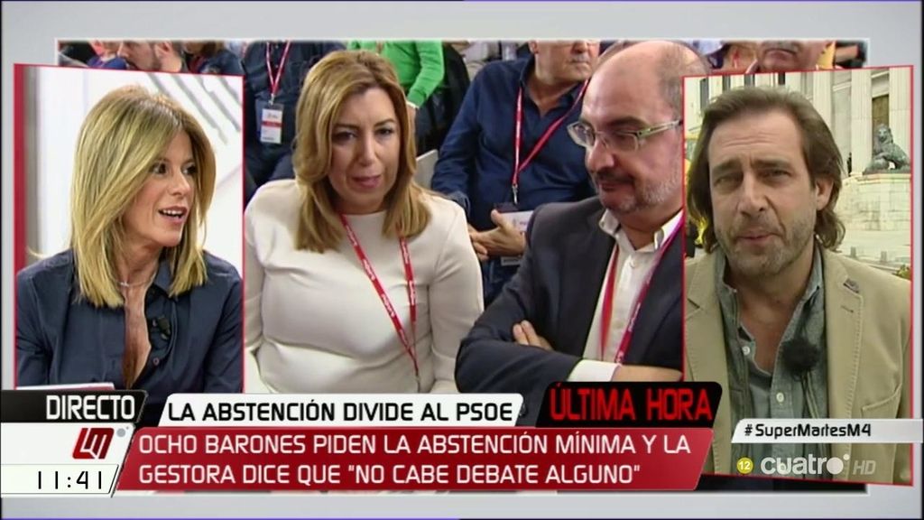 Luis Arroyo: "Me produce risa escuchar a Susana Díaz hablar de unidad"