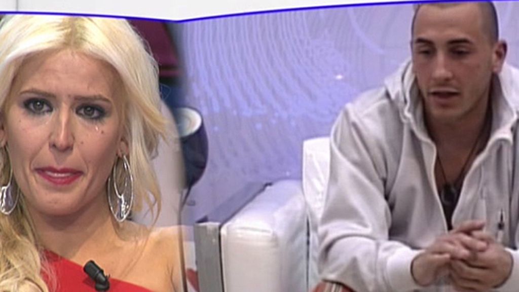 Chari rompe a llorar al hablar con Rubén