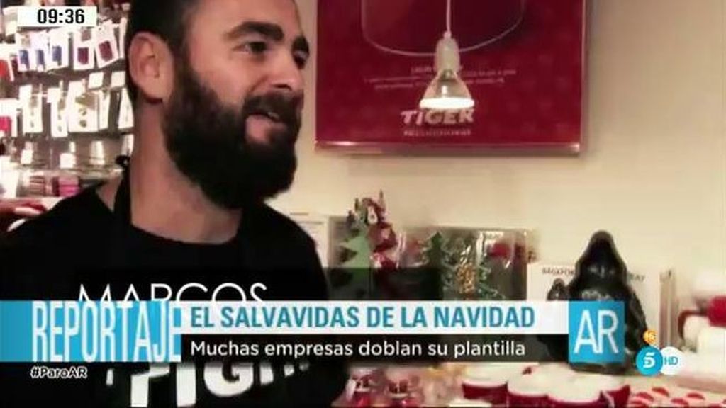 Sevilla lidera la caída del paro gracias al salvavidas de la Navidad