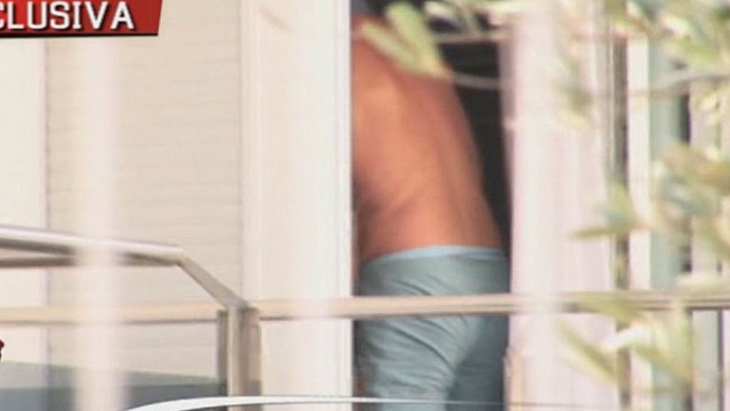 Hannover en la terraza de la clínica