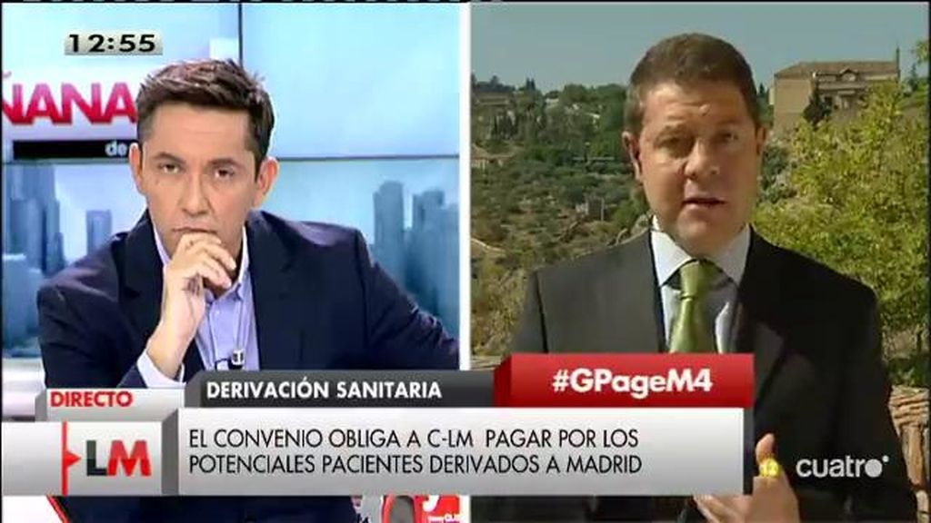 García - Page: "Nos estamos encontrando con muchas trampas dentro del presupuesto"
