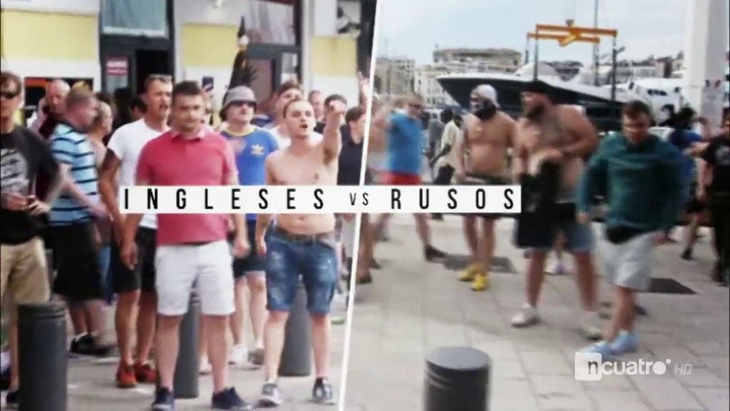 Los ‘hooligans’ rusos y franceses se suman a los ingleses para sembrar el caos en Marsella