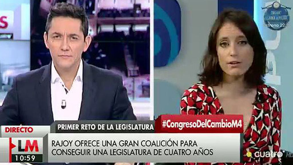 Levy: "El PP ha renunciado a la Presidencia para tener más posiciones en el Congreso"