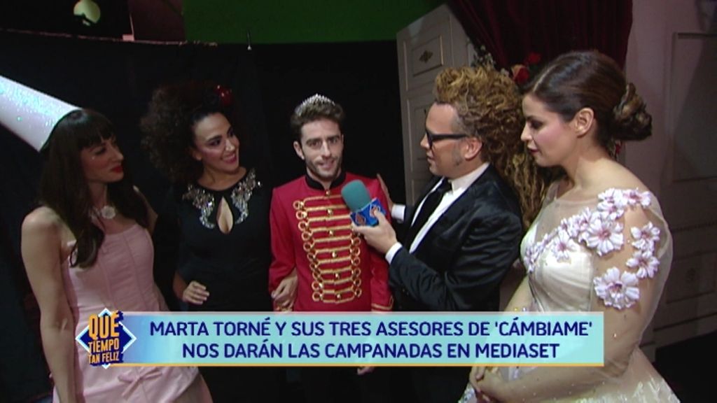 Marta Torné y los estilistas de 'Cambiame' asesoran a Torito para Fin de Año