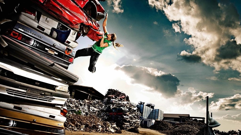 Increible escalada libre