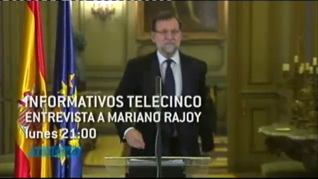 Pedro Piqueras entrevista a Mariano Rajoy el próximo lunes en 'Informativos Telecinco'