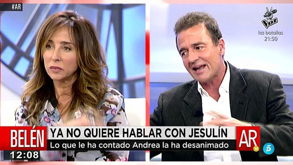 Belén cambió de opinión sobre Jesulíln por algo que pasó el Día del Padre