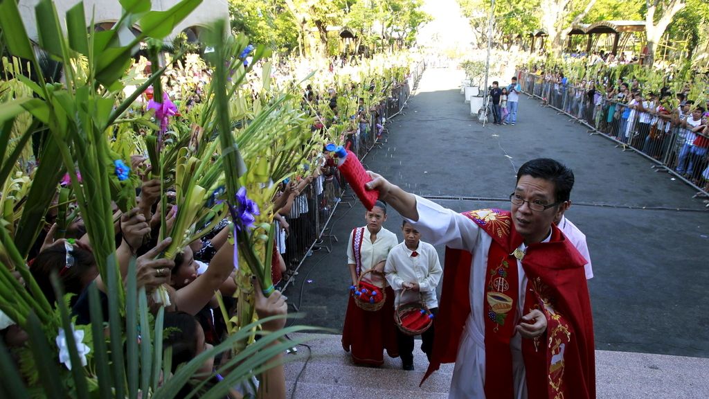 Filipinas celebra el Domingo de Ramos