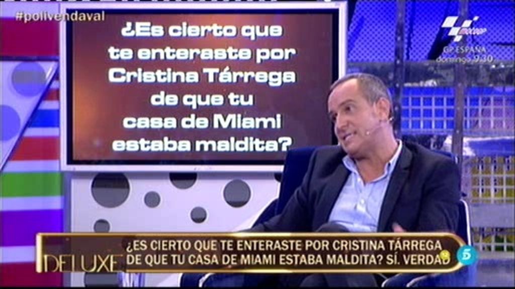 Víctor: "Me enteré por Cristina Tárrega que mi casa de Miami estaba maldita"